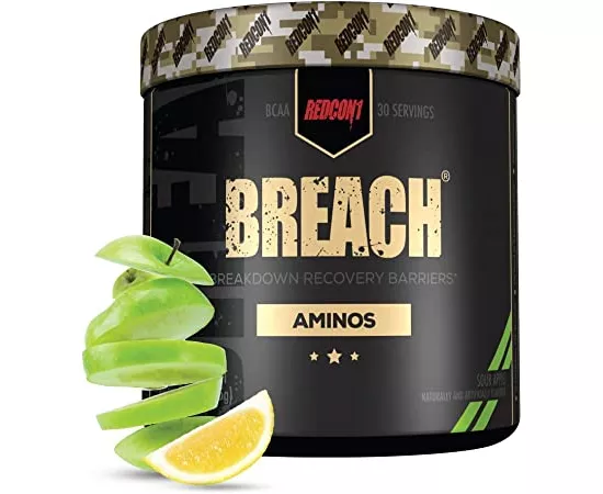 Redcon1 BCAAs Breach Amino Sour Apple Flavour 285g