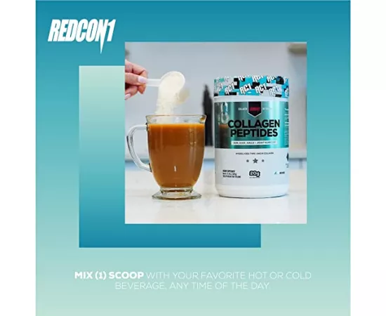 Redcon1 Collagen Peptides Skin, Hair, Nails & Joint Support Unflavored Powder 609g