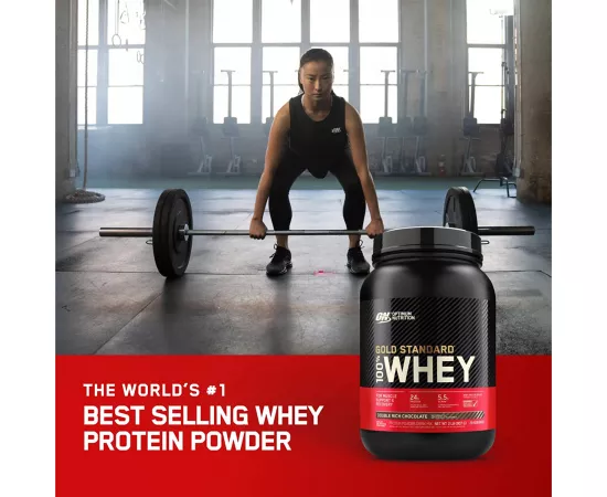 Optimum Nutrition Gold Standard 100% Whey Protein Powder, Extreme Milk Chocolate 907 g