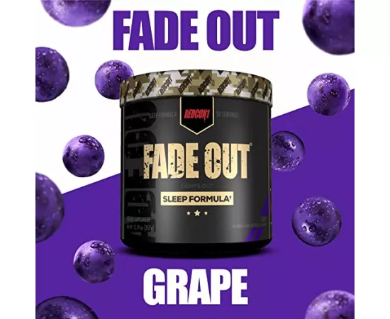 Redcon1 Fade Out Sleep Formula Grape Flavor 357g