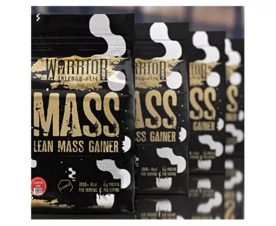 Warrior Mass Lean Muscle Weight Gainer Strawberry Creme 5.04 kg