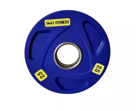 1441 Fitness Tri Grip Color PU Olympic Plates 2.5 kg