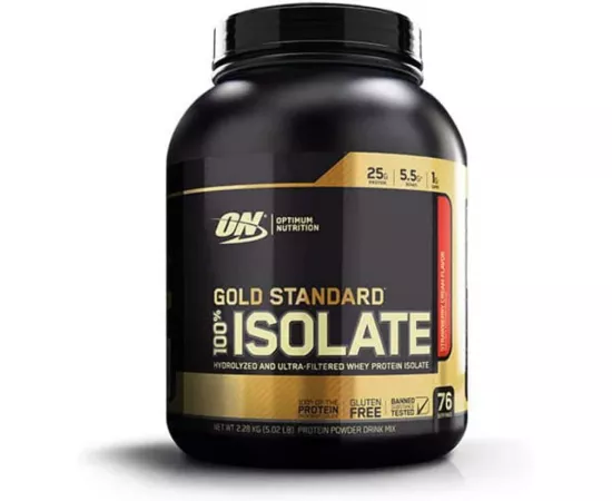 Optimum Nutrition Gold Standard 100% Isolate Strawberry 5 lbs