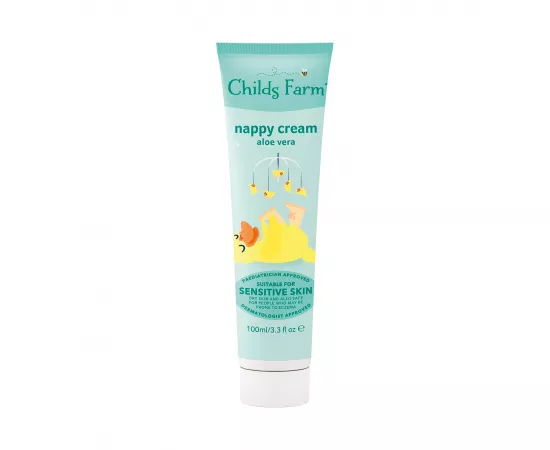 Childs Farm  Nappy Cream Aloe Vera Unfragranced 100ml
