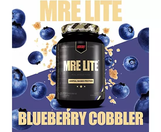 Redcon1 MRE Lite Animal Based Protein 870grams Blueberry Cobbler Flavour