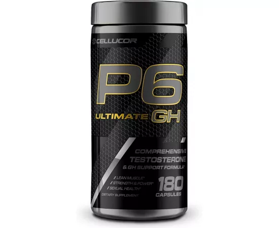 Cellucor P6 Ultimate GH Test Booster for Men Capsules 180's