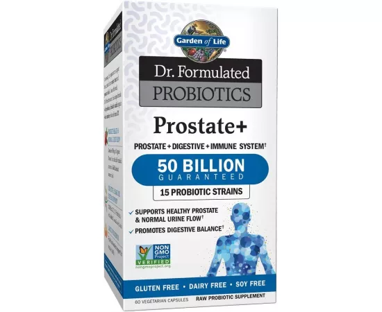 Garden of Life Dr. Formulated Probiotic Prostate+ Vegetarian Capsules 60's