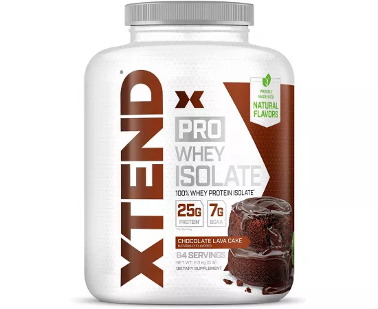 XTEND Pro Whey Isolate Protein Powder Chocolate Lava Cake 64 Servings
