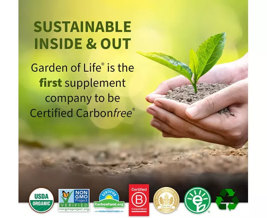 Garden Of Life MyKind Organics Plant Calcium Tablets 90's