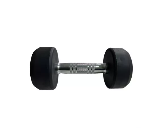 1441 Fitness Rubber Round Dumbbells - 25 KG