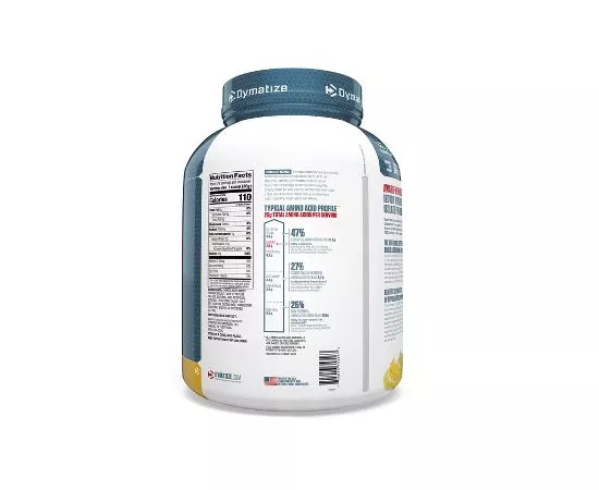Dymatize, ISO100 Hydrolyzed, 100% Whey Protein Isolate, Smooth Banana, 5 lbs (2.3 kg)