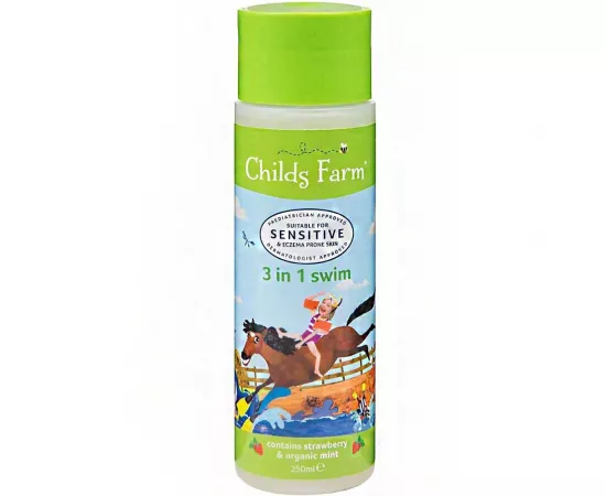 Childs Farm 3 in 1 Swim Strawberry & Organic Mint, 250ml