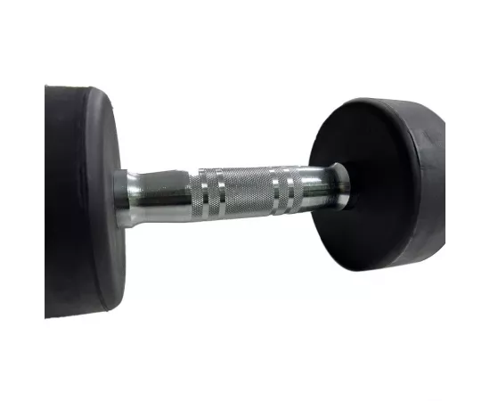 1441 Fitness Rubber Round Dumbbells - 7.5 KG