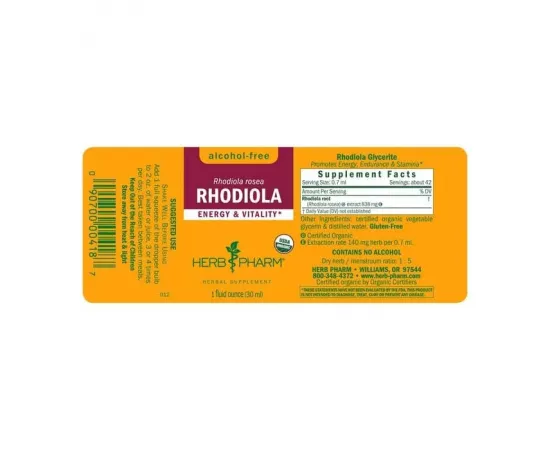 Herb Pharm Rhodiola Glycerite 1 Oz