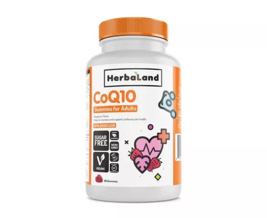 Herbaland CoQ10 Gummies for Adults 60's