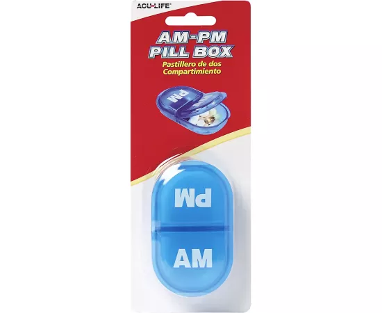 Acu Life AM and PM Pill Box