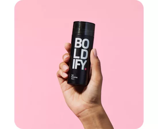 Boldify Hair Building Fiber Black Color 28g