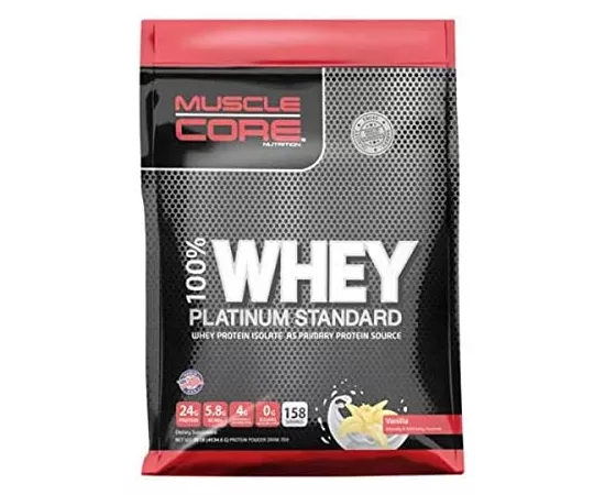 Muscle Core Whey Platinum Standard Vanilla Flavor 10lbs