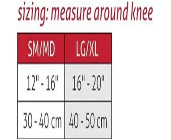 Mueller Elastic Knee Stabilizer Black Small/Medium