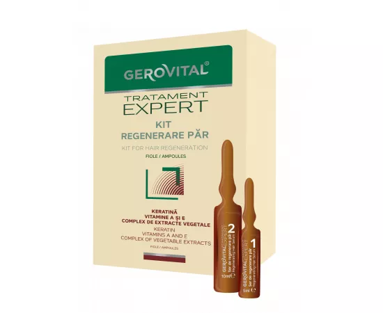  مجموعة أمبولات خبير المعالجة لتعزيز نمو الشعر من جيروفايتال  10*10 مللي + 10*5 مللي