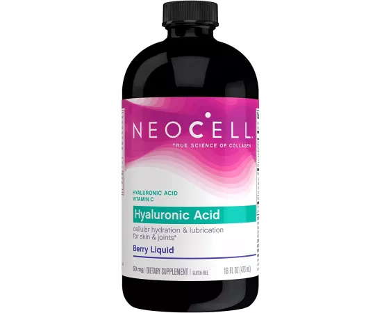 Neocell Hyaluronic Acid Liquid with Vitamin C Berry Liquid 473 ml