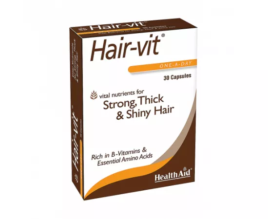 HealthAid Hair-Vit Capsules 30's