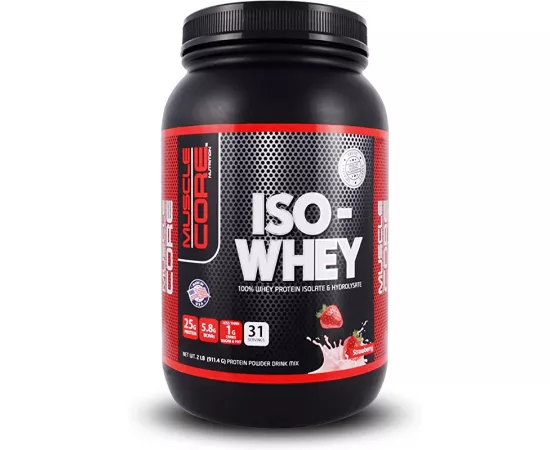 Muscle Core Nutrition ISO-Whey Protein Strawberry 2 lb (911g)
