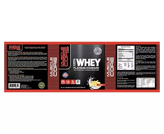 Muscle Core Nutrition ISO-Whey Protein Vanilla 2lb (911g)
