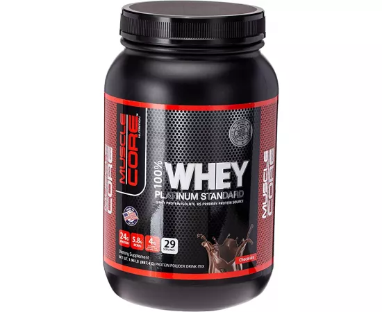 Muscle Core Whey Platinum Standard Protein Chocolate 2 lb (887.4g)