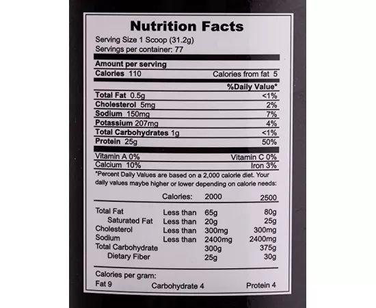  أيزو-واي بنكهة الفراولة من ماسل كور نيوتريشين 2.2كيلو جرام