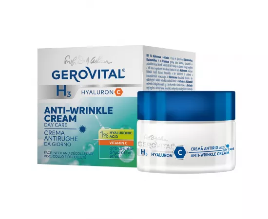 Gerovital H3 Hyaluron C Anti-Wrinkle Cream Day Care 50 ml