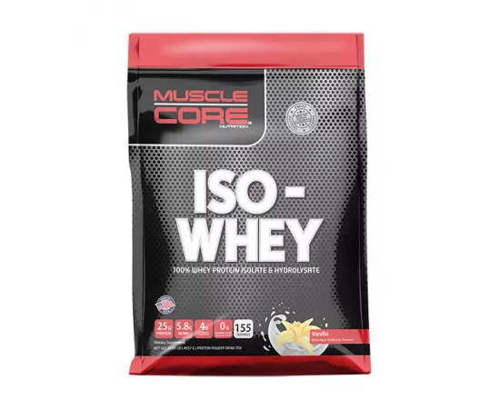 Muscle Core Nutrition Iso-Whey Vanilla Flavor 10lbs
