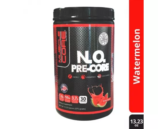 Muscle Core N.O Pre-Core Watermelon 30 Servings Flavor 375g