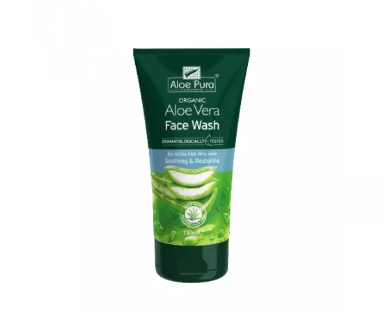 Optima Health Organic Aloe Vera Face Wash 150 ml