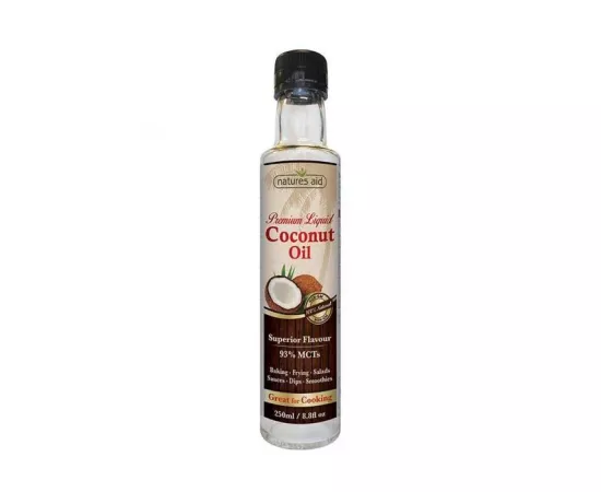 Natures Aid Coconut Oil Liquid 250 ml