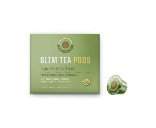 Rapidfire Slim Tea Herbal Lemon Teatox 14 Pods