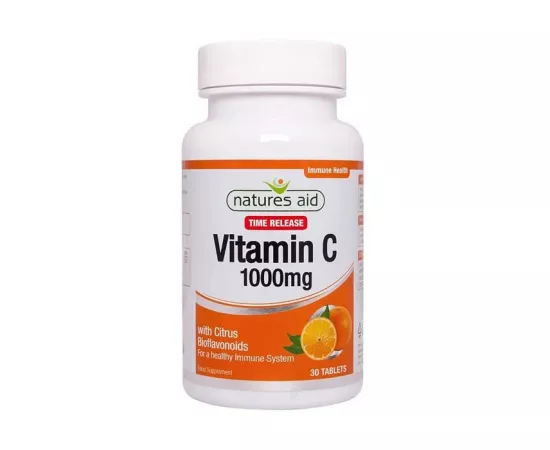 Natures Aid Vitamin C Time Release 1000 mg Tablets 30's