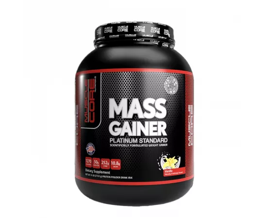 Muscle Core Mass Gainer Vanilla 2.7 kg (6 lb)