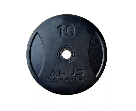 Apus Poland Olympic Rubber Bumper Plates 10 Kg