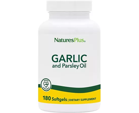 NaturesPlus Garlic and Parsley Oil Softgels 180's