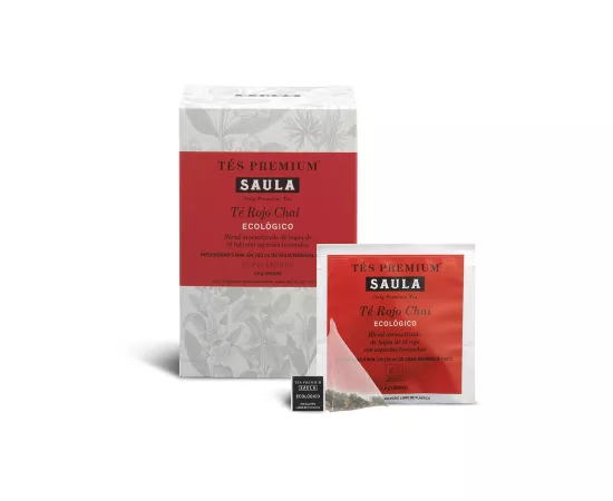 Chai Red Tea Organic, Box of 20 Tea Bags