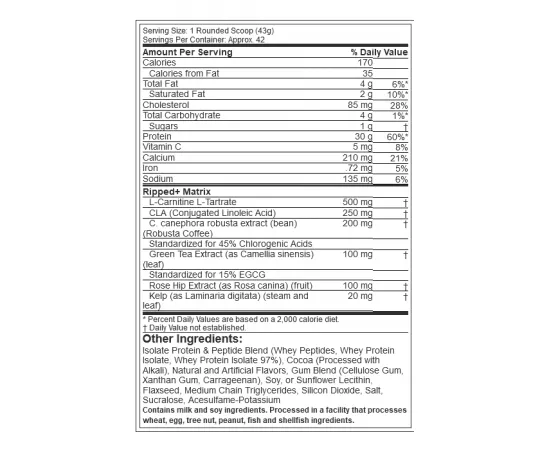 بروتين نيترو تيك ريبد لين بنكهة فادج براوني الشوكولاتة من ماسل تيك    4 رطل (1.81 كجم)