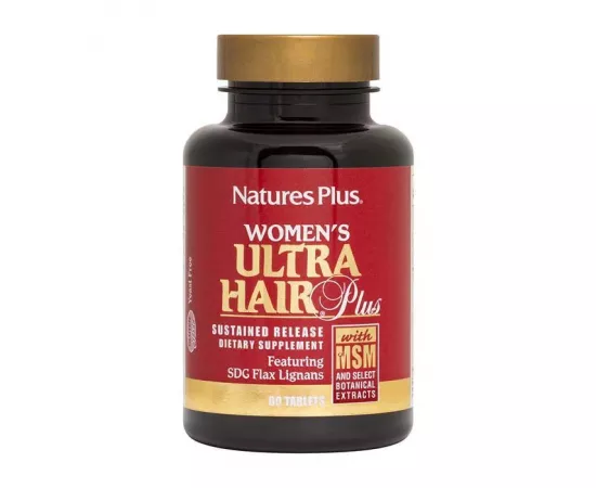 Natures Plus Ultra Hair Plus Sustained Release Womens Tablet 60's