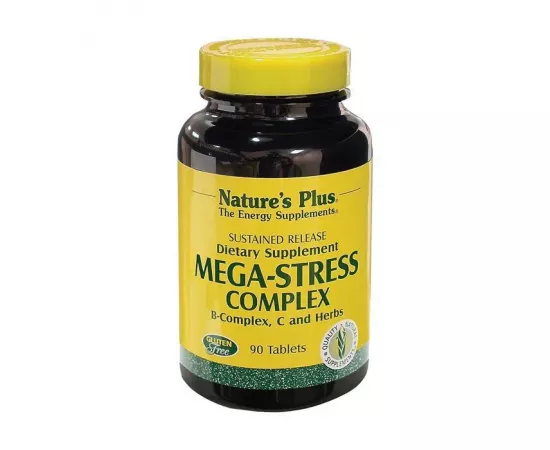 Natures Plus Mega Stress Complex Sustained Release 90 Tablets