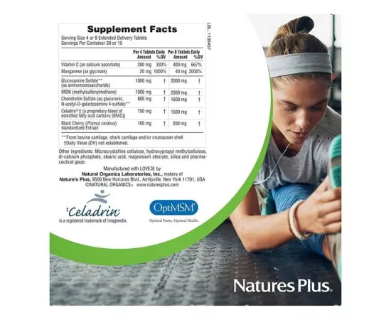 Natures Plus Triple Strength Ultra Rx Joint Tablets 120's