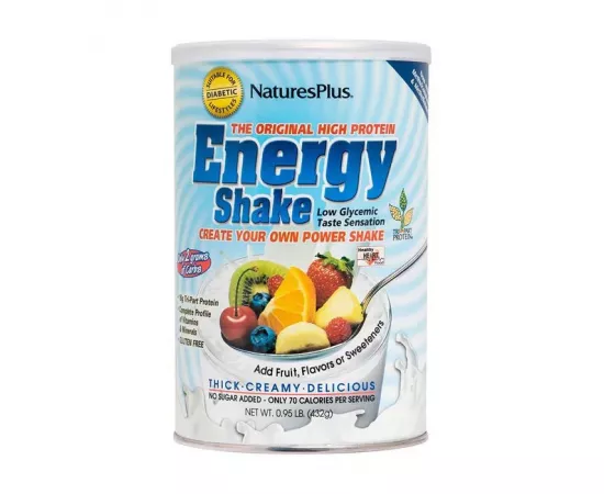 Natures Plus Energy Shake Protein No sugar 15 Oz (432g) Cans