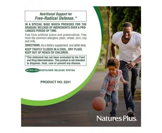 Natures Plus Ultra C Sustained Release With Rosehips 2000 mg Tablets 90's