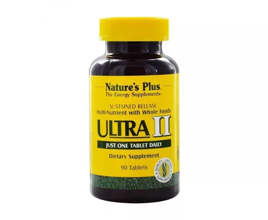 Natures Plus Ultra II 1 A Day Sustained Release Multi Vitamin & Minerals 90's