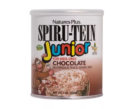 Natures Plus Spiru-Tein Junior Chocolate 1.09lb (490g)