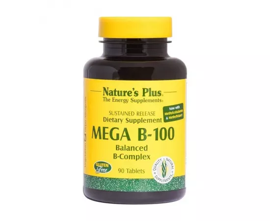 Natures Plus Mega B 100 Sustained Release Tablets 90's